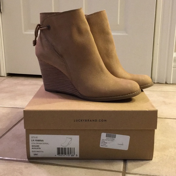 lucky brand yamina bootie